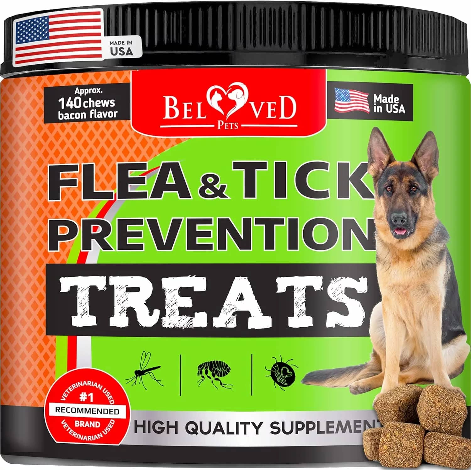 Beloved Pets Flea and Tick Prevention Treats